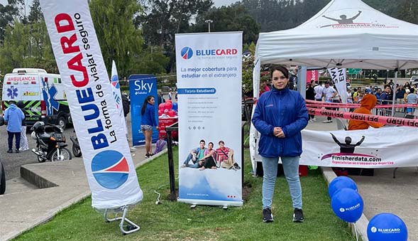 ¡BlueCard apoyando el deporte nacional – Auspiciante en carrera realizada en Cuenca 2024!